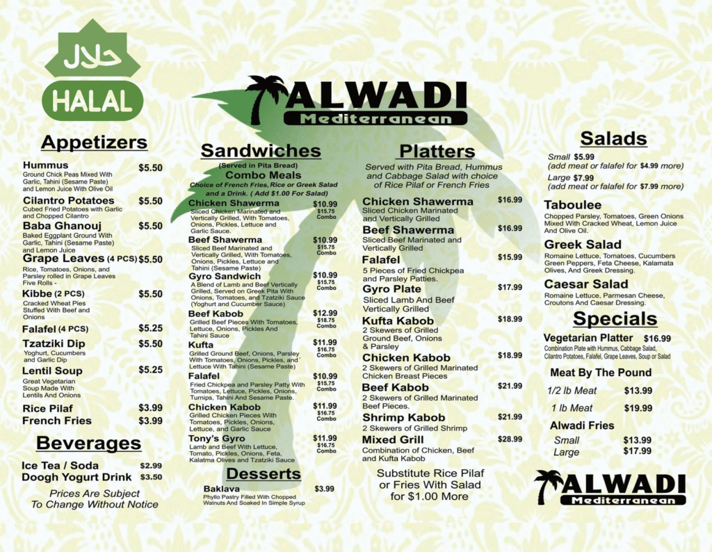 Catering halal